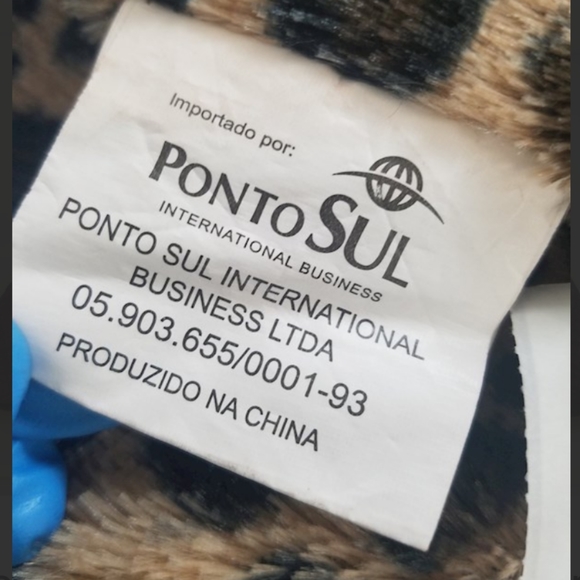 Burgundy ponto sul Twix Faux Leather hooded Jacket coat leopard fur inner Small - Picture 5 of 7